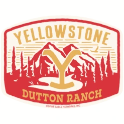 Yellowstone Dutton Ranch Patch Stickers Assorted Pack Of 3 -Yellowstone Store 1 a4371186 e5bc 4498 93a3 c2895cd9ee43