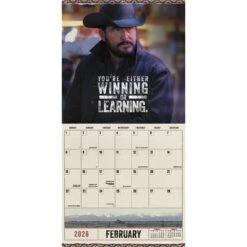 Yellowstone: Rip Wheeler 2026 Wall Calendar 11 Yellowstone: Rip Wheeler 2026 Wall Calendar -Yellowstone Store 264062 3