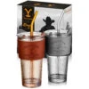Dragon Glassware® X Yellowstone Drinking Glasses -Yellowstone Store DGW YST 004