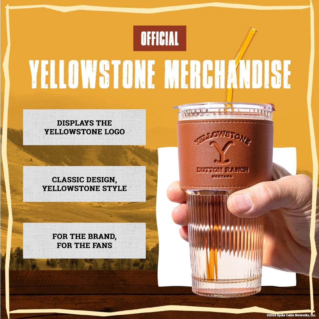 Dragon Glassware® X Yellowstone Drinking Glasses 5 Dragon Glassware® X Yellowstone Drinking Glasses - Image 3