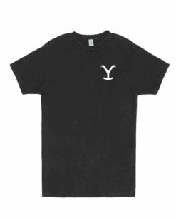 Yellowstone Logo Unisex Vintage Short Sleeve T-Shirt -Yellowstone Store Flat