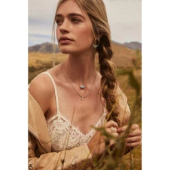 Yellow Rose By Kendra Scott X Yellowstone Montana Statement Earrings -Yellowstone Store KSCTT MSESTM 145 MF3