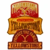 Yellowstone Dutton Ranch Iron On Patches - Pack Of 3 -Yellowstone Store Pack A