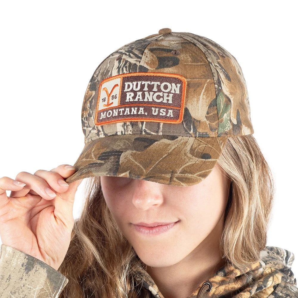 Yellowstone X Realtree Camo Patch Hat 4 Yellowstone X Realtree Camo Patch Hat - Image 2