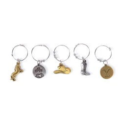 Yellowstone Wine Charms Set
