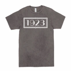 Yellowstone 1923 Logo Distressed T-Shirt -Yellowstone Store TV ZC SIZE 1D SN YS013