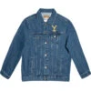 Yellowstone Dutton Ranch Y Logo Embroidered Denim Jacket -Yellowstone Store VIACOM YS JCKT 1X1 002