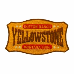 Yellowstone Dutton Ranch Iron On Patches - Pack Of 3 18 Yellowstone Dutton Ranch Iron On Patches - Pack Of 3 -Yellowstone Store Y003