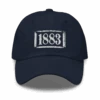 Yellowstone 1883 Logo Classic Dad Hat -Yellowstone Store YS 1883 DH 100153 NVY MF