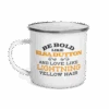 Yellowstone 1883 Elsa Dutton Be Bold And Love Enamel Mug -Yellowstone Store YS 1883 ED BB M 55 100887 LF MF