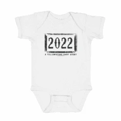 Yellowstone 1883 A Yellowstone Baby Story 2022 Baby Bodysuit -Yellowstone Store YS 1883 YSSTORY BB 55 100370 WHT 22 MF