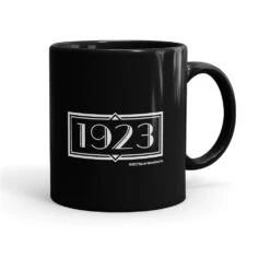 Yellowstone 1923 Logo Black Mug -Yellowstone Store YS 1923 LOGO 64 100085 11 L MF