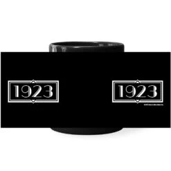 Yellowstone 1923 Logo Black Mug -Yellowstone Store YS 1923 LOGO 64 100085 WRAP RO