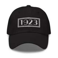 Yellowstone 1923 Logo Classic Dad Hat -Yellowstone Store YS 1923 LOGO 64 100998 BLACK MF
