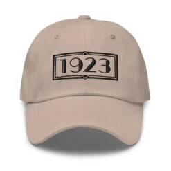 Yellowstone 1923 Logo Classic Dad Hat -Yellowstone Store YS 1923 LOGO 64 100998 STONE MF