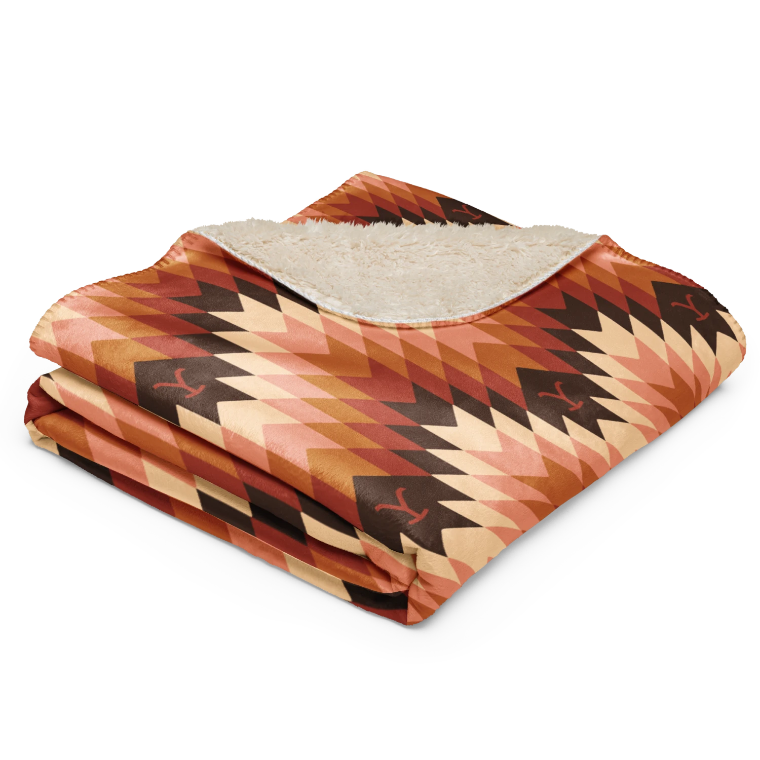 Yellowstone Chevron Pattern Sherpa Blanket 16 Yellowstone Chevron Pattern Sherpa Blanket - Image 14