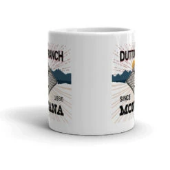 Yellowstone Dutton Ranch Montana White Mug -Yellowstone Store YS BDGE09 69 100976 11 CEN MF