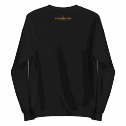 Yellowstone Beth Dutton State Of Mind Small Fleece Crewneck Sweatshirt -Yellowstone Store YS BDMIND SMCN 100862 BLK BK MF