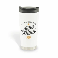 Yellowstone Beth Dutton State Of Mind Stainless Steel Thermal Travel Mug