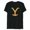 Yellowstone Big Y Logo Tri-Blend T-Shirt -Yellowstone Store YS BIGY TBTS 100147 BLACK MF