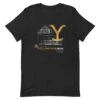 Yellowstone Blueprint Rip's House Unisex T-shirt -Yellowstone Store YS BPRIP 111 100894 BLACK HEATHER MF