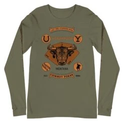 Yellowstone Bunkhouse Bison Long Sleeve T-Shirt