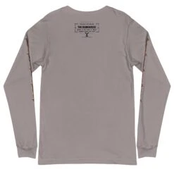 Yellowstone Bunkhouse Bison Long Sleeve T-Shirt -Yellowstone Store YS BUNK 146 100979 STORM BK MF