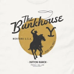 Yellowstone Bunkhouse Adult T-Shirt 6 Yellowstone Bunkhouse Adult T-Shirt -Yellowstone Store YS BUNK 146 101677 RO