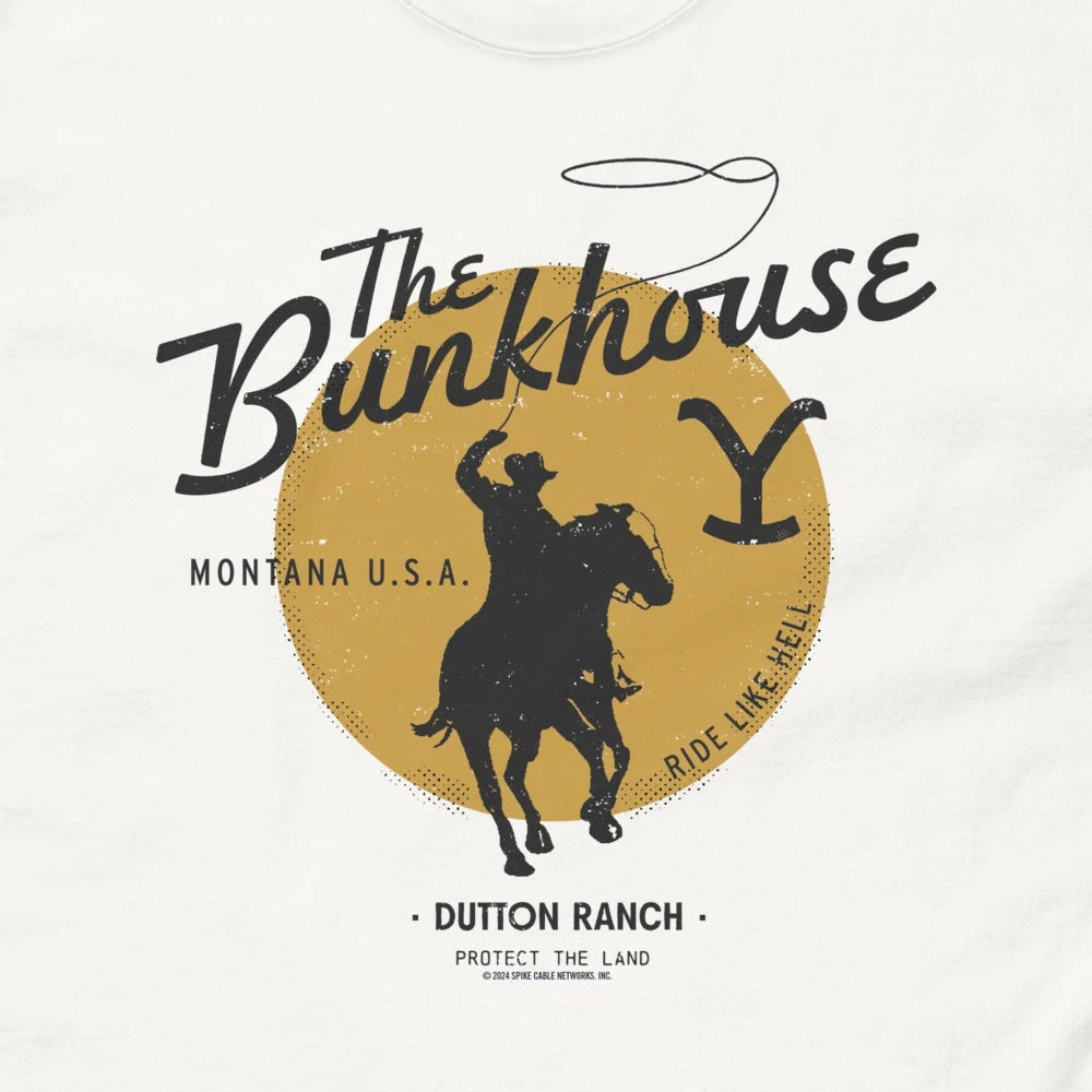 Yellowstone Bunkhouse Adult T-Shirt 4 Yellowstone Bunkhouse Adult T-Shirt - Image 2