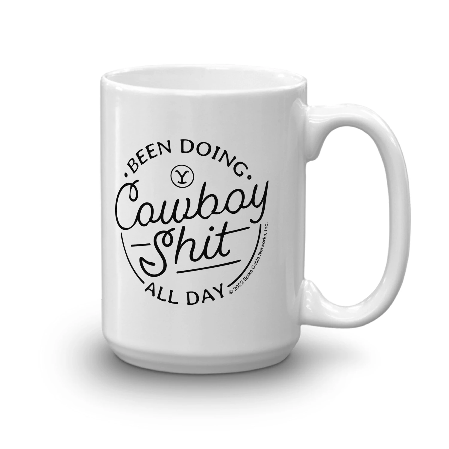 Yellowstone Cowboy White Mug 8 Yellowstone Cowboy White Mug - Image 6