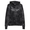 Yellowstone Dutton Ranch Logo Unisex Champion Tie Dye Hoodie -Yellowstone Store YS CHDR 72 100147 BLACK MF