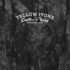 Yellowstone Dutton Ranch Logo Unisex Champion Tie Dye Hoodie -Yellowstone Store YS CHDR 72 100147 RO