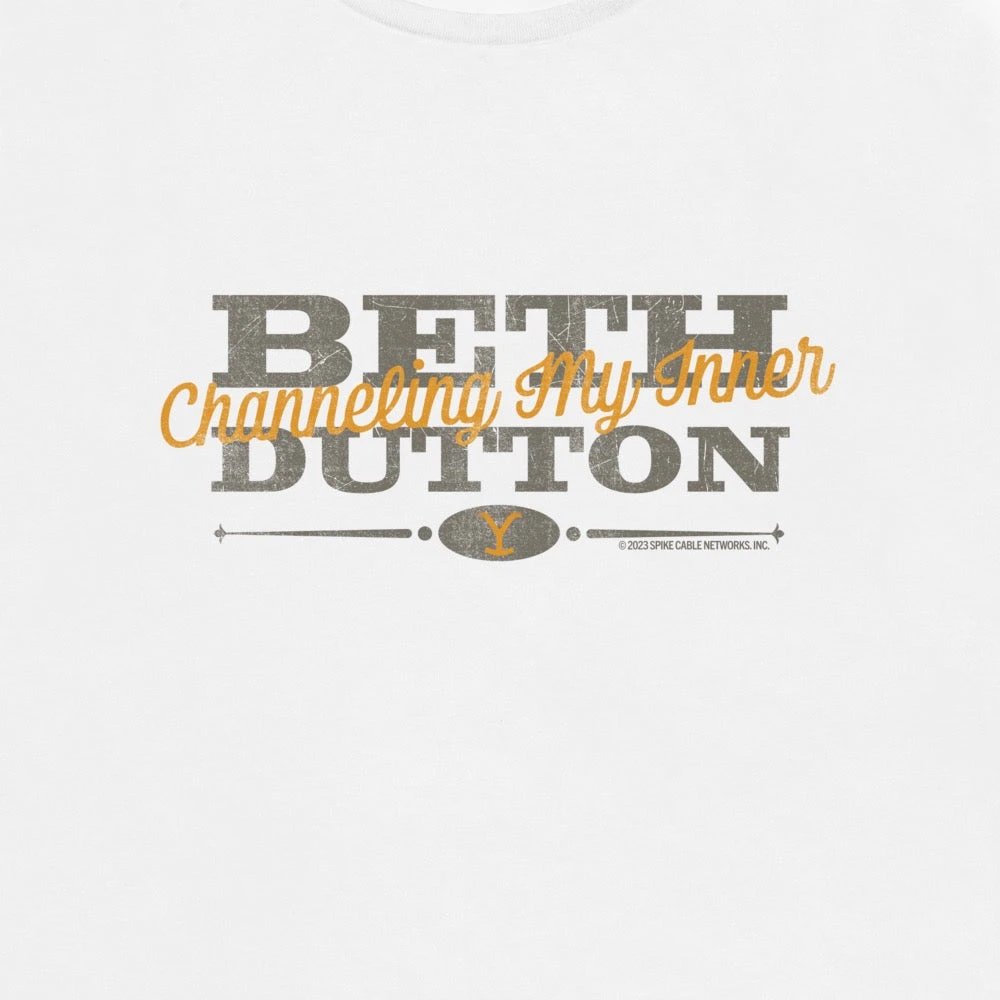 Yellowstone Channeling My Inner Beth Dutton Women's Tank Top 4 Yellowstone Channeling My Inner Beth Dutton Women's Tank Top - Image 2