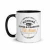 Yellowstone Nothing But Coffee & Cigarettes 'Til Noon Two-Tone Mug -Yellowstone Store YS COFFEE BM 101009 LF MF 3c32c461 2e97 4a2d afef b8b2da0ac139