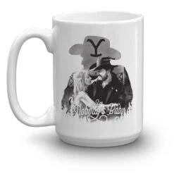 Yellowstone I'm Nobody's Baby White Mug -Yellowstone Store YS COMP013 68 100976 68 100976 15 L MF
