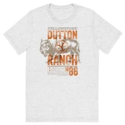 Yellowstone Ride Like It's Your Last Adult Tri-Blend T-Shirt 10 Yellowstone Ride Like It's Your Last Adult Tri-Blend T-Shirt -Yellowstone Store YS COMP0151 69 100147 WHITE FLECK MF