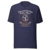 Yellowstone Dutton Ranch Your Ranch Your Rules Short Sleeve T-Shirt -Yellowstone Store YS COMP09 69 100394 HEATHER MIDNIGHT BLUE MF