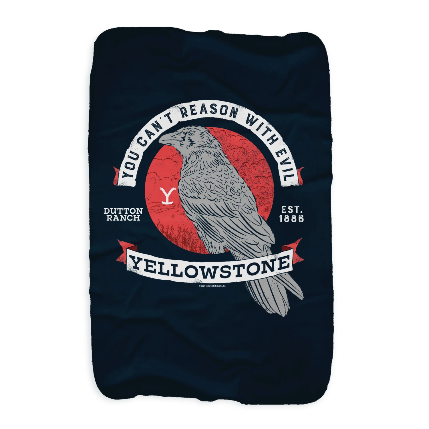 Yellowstone Can't Reason With Evil Sherpa Blanket 4 Yellowstone Can't Reason With Evil Sherpa Blanket - Image 2