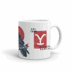 Yellowstone Can't Reason With Evil White Mug -Yellowstone Store YS CRWE WM 100040 11 RT MF