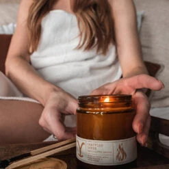 Yellowstone Campfire Suede Candle -Yellowstone Store YS CSC 61 MF4