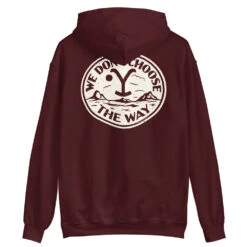 Yellowstone Choose The Way Hooded Sweatshirt -Yellowstone Store YS CTW HS 100361 0025 Hoodie 1