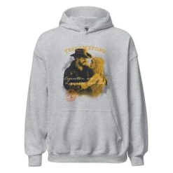 Yellowstone Cigarettes Whiskey And You Hooded Sweatshirt -Yellowstone Store YS CWMY 71 100361 SPORT GREY MF