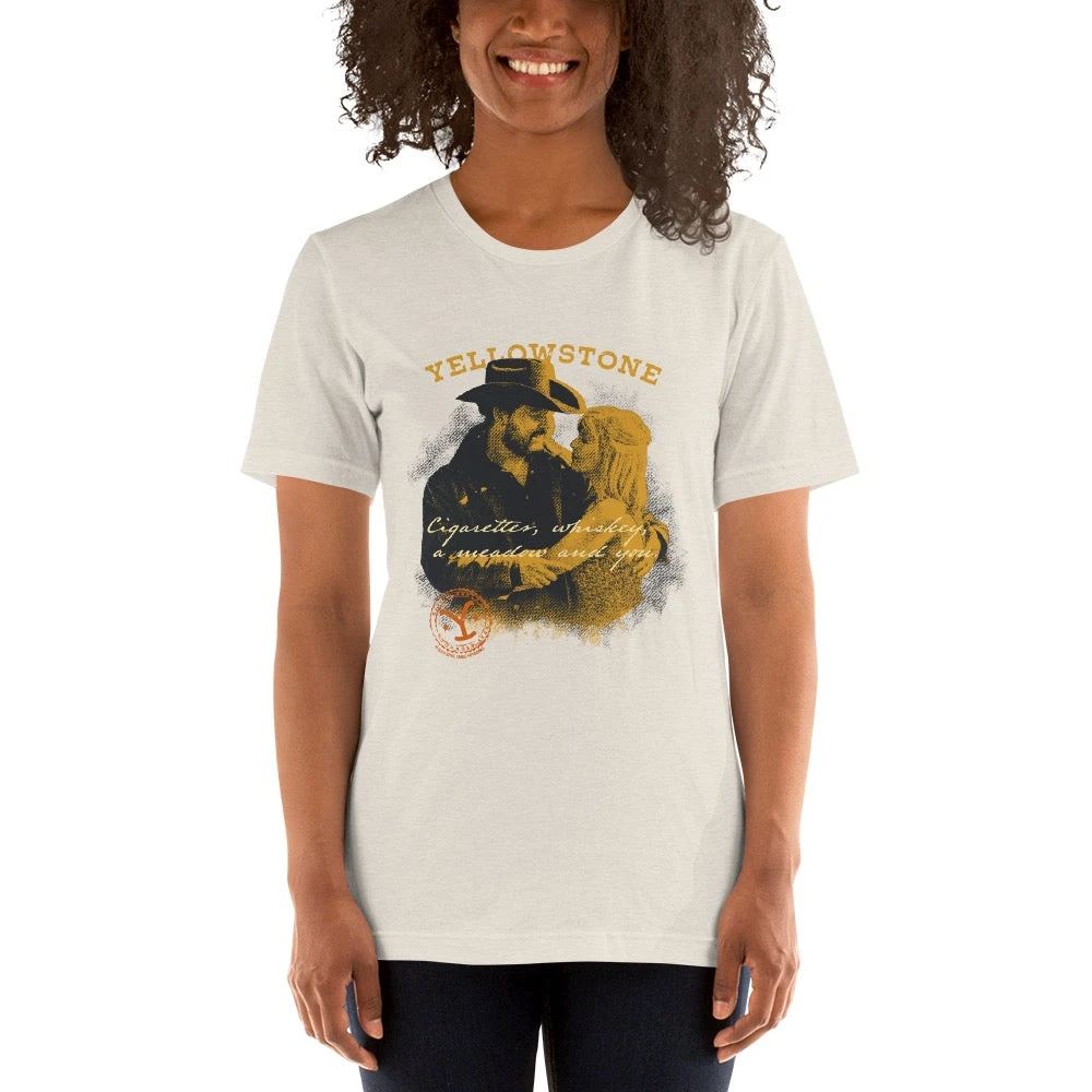 Yellowstone Cigarettes Whiskey And You Short Sleeve T-Shirt 5 Yellowstone Cigarettes Whiskey And You Short Sleeve T-Shirt - Image 3