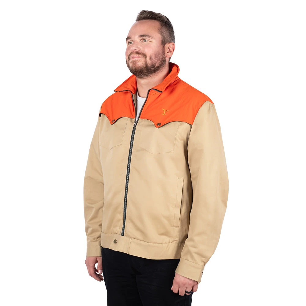Yellowstone John Dutton Colorblock Panel Heavy Duty Jacket 12 Yellowstone John Dutton Colorblock Panel Heavy Duty Jacket - Image 10