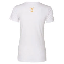 Yellowstone I Don't Speak Women's Short Sleeve T-Shirt -Yellowstone Store YS DIP 67 100012 WHITE BK MF