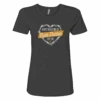 Yellowstone Don't Make Me Go Beth Dutton On You Heart Women's Short Sleeve T-Shirt -Yellowstone Store YS DMMG 62 100012 CHARCOAL MF
