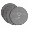 Yellowstone Dutton Ranch Etched Slate Coasters -Yellowstone Store YS DR 100205 MF