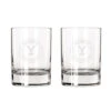Yellowstone Authentic Y Logo Laser Engraved Rocks Glasses -Yellowstone Store YS DR AL 100188 MF