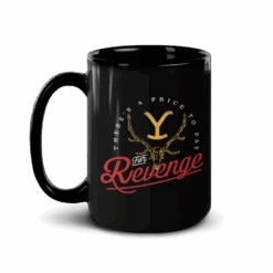 Yellowstone Revenge Black Mug -Yellowstone Store YS DR RVG BM 59 100085 15 LF MF
