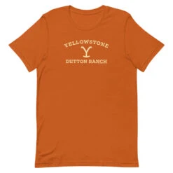 Yellowstone Dutton Ranch Unisex Premium T-Shirt -Yellowstone Store YS DR SST 100394 0075 A Tee AUTUMN